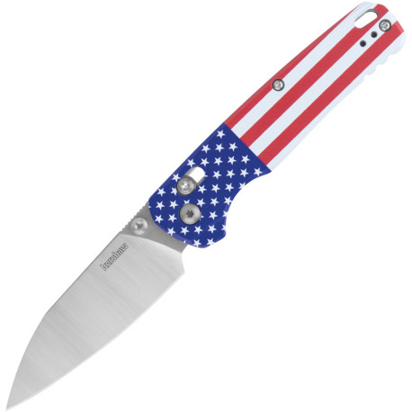 Couteau Kershaw Bel Air XL Drapeau USA - DuraLock MagnaCut - 1
