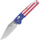 Couteau Kershaw Bel Air Clip Point Drapeau USA - DuraLock MagnaCut - 1