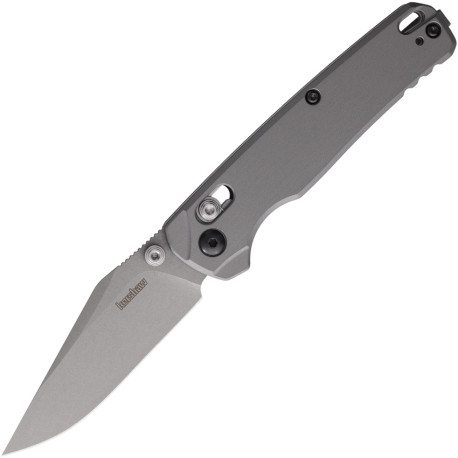 Couteau Kershaw Bel Air Clip Point Gris - DuraLock MagnaCut - 1