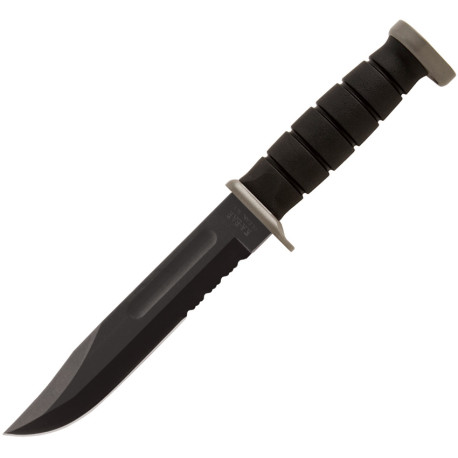 Couteau KA-BAR D2 Extreme Gaine Rigide - Lame Clip Point Dentelée 17,8 cm - 1