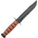 Couteau KA-BAR USMC Full Size - Lame Clip Point Dentelée 17,8 cm - 1