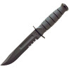 Couteau KA-BAR Short - Lame Clip Point Dentelée 13,3 cm - 1
