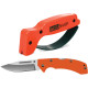 Combo Couteau + Affûteur AccuSharp Blaze Orange + Couteau Pliant Lockback - Carbure de tungstène - 716C - 1