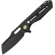 Couteau KUBEY Atlas Titane Noir M390 Frame Lock - Lame Sheepsfoot 9,5 cm - KB290F - 1