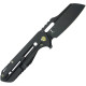 Couteau KUBEY Atlas Titane Noir M390 Frame Lock - Lame Sheepsfoot 9,5 cm - KB290F - 3