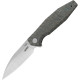 Couteau KUBEY Whammy Titane Flammé Frame Lock - Lame Wharncliffe - KU474C - 1