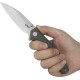 Couteau KUBEY Whammy Titane Flammé Frame Lock - Lame Wharncliffe - KU474C - 4