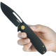 Couteau KUBEY Supercell Titane Noir Liner Lock - Lame Drop Point 8,8 cm - KU353D - 3