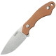 Couteau Fixe KUBEY TLB I Micarta Marron - Lame Drop Point 7 cm - KU467C - 1