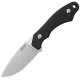 Couteau Fixe KUBEY TLB I Noir - Lame Drop Point 7 cm - KU467A - 1