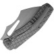 Couteau KUBEY Sylow Titane Dark Stonewash Frame Lock - Lame Wharncliffe 8,8 cm - KU260C - 2