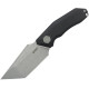 Couteau Fixe KUBEY Yokai Noir - Lame Drop Point 10,3 cm - KU382A - 1