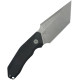 Couteau Fixe KUBEY Yokai Noir - Lame Drop Point 10,3 cm - KU382A - 3