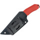 Couteau Fixe KUBEY Yokai Rouge - Lame Drop Point 10,3 cm - KU382B - 2