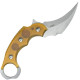 Couteau Fixe KUBEY Velociraptor Ultem - Lame Karambit 7,6 cm - KU448B - 1