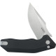 Couteau KUBEY Basilisk Noir Button Lock - Lame Tanto 8,2 cm - KU391A - 3