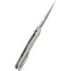 Couteau KUBEY Basilisk Ivoire Button Lock - Lame Tanto 8,2 cm - KU391D - 4
