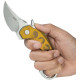 Couteau KUBEY Jaw Pikal Karambit Liner Lock - Lame Karambit 6,4 cm - KU440C - 4