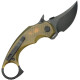 Couteau KUBEY Jaw Pikal Karambit Liner Lock - Lame Karambit 6,4 cm - KU440E - 2