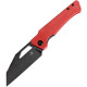 Couteau KANSEPT Egress G10 Rouge Liner Lock - Lame Reverse Tanto 8,8 cm - T1033A5 - 1