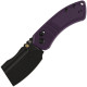 Couteau KANSEPT Korvid V G10 Violet Crossbar Lock - Lame Cleaver 7,4 cm - TE2030V3 - 1