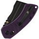 Couteau KANSEPT Korvid V G10 Violet Crossbar Lock - Lame Cleaver 7,4 cm - TE2030V3 - 2