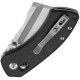 Couteau KANSEPT Korvid V Fibre de Carbone Crossbar Lock - Lame Cleaver 7,4 cm - TE2030V7 - 2