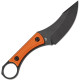 Couteau Fixe KANSEPT Niko G10 Orange - Lame Clip Point 9 cm - G004A10 - 3