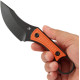 Couteau Fixe KANSEPT Niko G10 Orange - Lame Clip Point 9 cm - G004A10 - 4