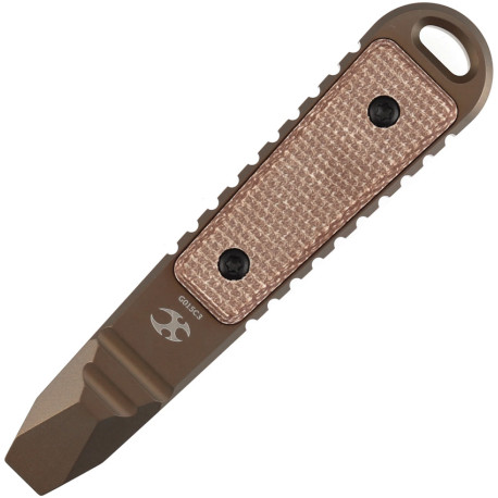 Pry Bar KANSEPT Kursor Titane Inlay Micarta Marron - G015C3 - 1