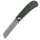 Couteau KANSEPT Bevy Micarta Vert Slip Joint - Lame Sheepsfoot 7,4 cm - T2026F2 - 1