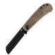 Couteau KANSEPT Bevy Micarta Marron Slip Joint - Lame Sheepsfoot 7,4 cm - T2026F3 - 1