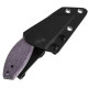 Couteau Fixe KANSEPT Siafu Violet - Lame Wharncliffe 6,1 cm - G016A1 - 2