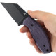 Couteau Fixe KANSEPT Siafu Violet - Lame Wharncliffe 6,1 cm - G016A1 - 4