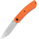 Couteau KANSEPT Reverie G10 Orange Liner Lock - Lame Drop Point 8 cm - T2025A3 - 1