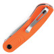 Couteau KANSEPT Reverie G10 Orange Liner Lock - Lame Drop Point 8 cm - T2025A3 - 2