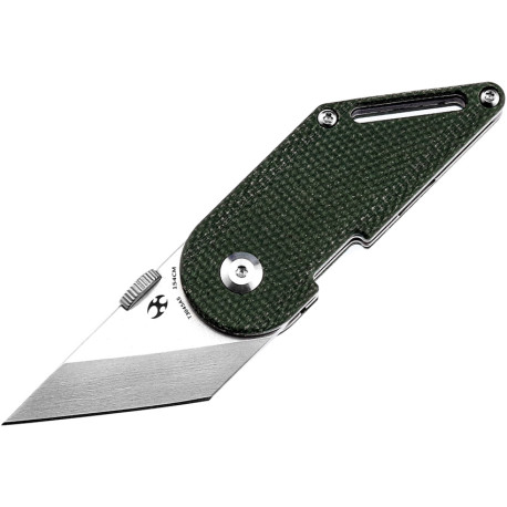 Couteau KANSEPT Pinkerton Dash Micarta Liner Lock - Lame Drop Point 5,7 cm - T3045A5 - 1
