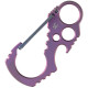 Mousqueton KANSEPT Carabiner Titane Violet - C011A3 - 2