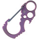 Mousqueton KANSEPT Carabiner Titane Violet - C011A3 - 3