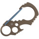 Mousqueton KANSEPT Carabiner Titane Bronze - C011A4 - 1