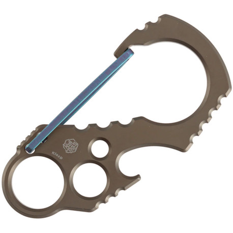 Mousqueton KANSEPT Carabiner Titane Bronze - C011A4 - 1