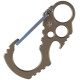 Mousqueton KANSEPT Carabiner Titane Bronze - C011A4 - 2