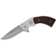 Couteau Pliant Smith & Wesson M325 Revolver Bois de Rose - Lame Drop Point 7,6 cm - 1168583 - 1