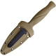 Couteau Fixe Smith & Wesson HRT Couteau de Botte FDE - Lame Spear Point 7,5 cm - 1100072 - 2
