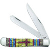Couteau de Poche Case Trapper Vitrail Croix - 38713 - 1