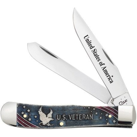 Couteau de Poche Case Trapper US Veterans - 16300 - 1
