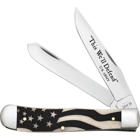 Couteau de Poche Case Trapper US Army Os - 15053 - 1