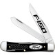 Couteau de Poche Case Trapper Ford Synthétique Noir - 14335 - 1