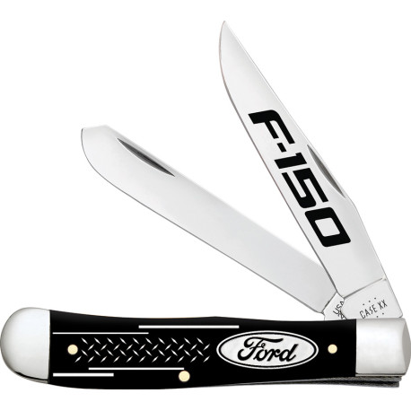 Couteau de Poche Case Trapper Ford Synthétique Noir - 14335 - 1