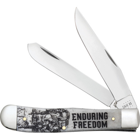 Couteau de Poche Case Trapper Enduring Freedom Os - 50955 - 1